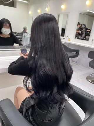 ロング 🤍透明感カラー/ 韓国レイヤー🤍のヘアスタイル