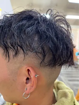 パーマ 大西 瑠奈のヘアスタイル