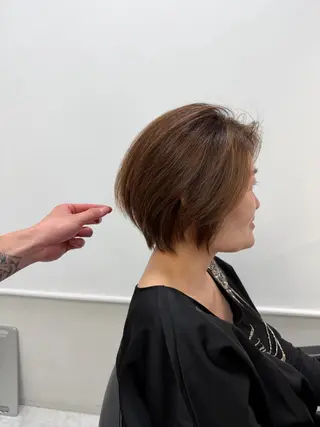 ショート 渋谷/ショート/ボブ 輝来のヘアスタイル