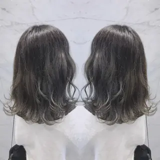 ミディアム カラー 重政 和樹のヘアスタイル