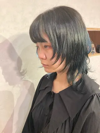 セミロング カラー 🌸髪質改善特化🌸 店長　ゆうやのヘアスタイル