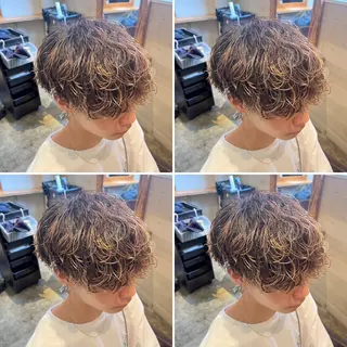 パーマ メンズ メンズパーマ特化 望月謙二郎のヘアスタイル