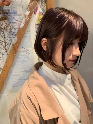 ロング カラー 齋藤 優太朗のヘアスタイル