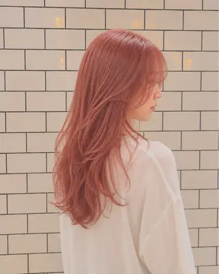 ロング カラー 🍒暖色カラー/ レイヤーりゅーき🍒のヘアスタイル