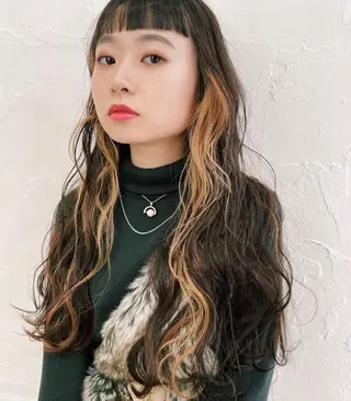 ロング カラー 🧡色落ちまで2度 楽しめる🧡ヨシキのヘアスタイル