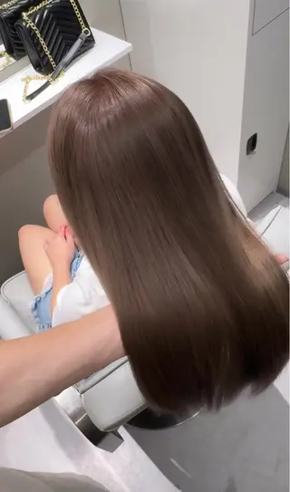 ロング Rita/髪質改善/ ブリーチなしWカラーのヘアスタイル