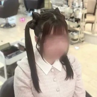 ロング ヘアメ/お呼ばれﾍｱ /横浜/nozomiのヘアスタイル