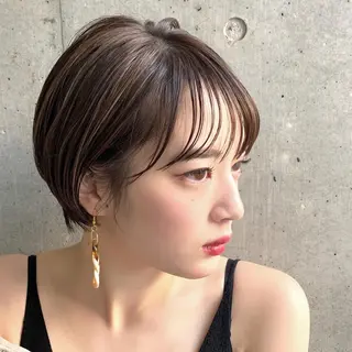 ショート SNS撮影用 髪質改善モデル募集のヘアスタイル