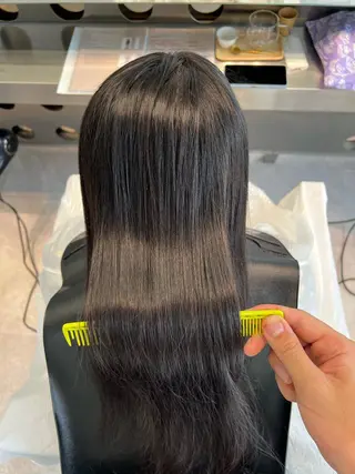 セミロング 堀江 /木下椋麻のヘアスタイル
