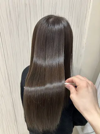 ロング パーマ 中川 拓弥のヘアスタイル