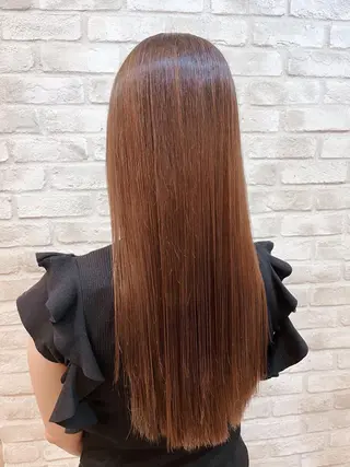 ロング しみず りぶのヘアスタイル