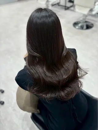 ロング 艶カラー×似合 わせヘア✨hinaのヘアスタイル