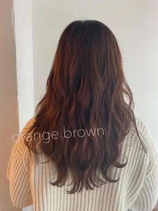 ロング カラー ヘアアレンジ satsuki レイヤー・暖色のヘアスタイル