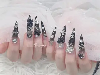 ネイル MoMoA Nail ネイル長さ出し専門店のネイルデザイン
