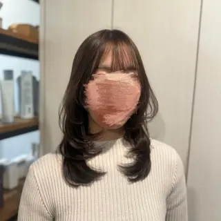 ミディアム こすが あかり/ ショート🤍のヘアスタイル