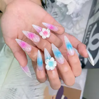 ネイル princess スカルプ専門店のネイルデザイン