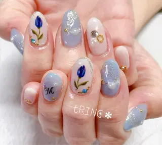 ネイル tRING* しいの木台のネイルデザイン