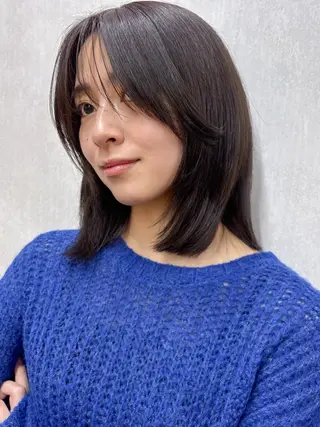 ミディアム ボブ/ミディアム 親しみやすさ/さくらのヘアスタイル