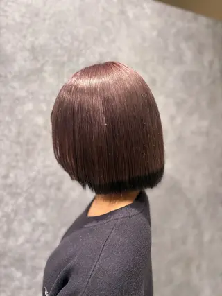 ミディアム カラー 中村 聖のヘアスタイル