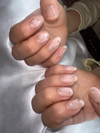 ショート YOKOSUKA NAILS💅🩶のネイルデザイン