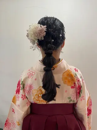 ヘアアレンジ mopa りこのヘアスタイル