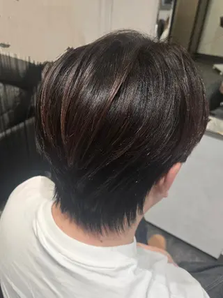 ショート メンズ LEE HANAのヘアスタイル