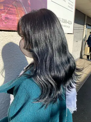 ロング カラー niconail 🧣ayu 📍烏山のネイルデザイン