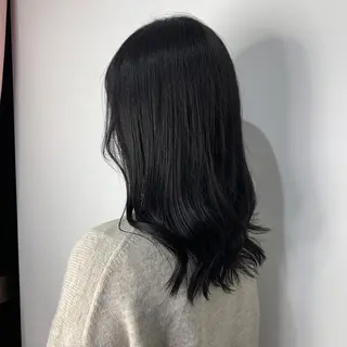 セミロング カラー HARUKA韓国ヘア /Luana梅田のヘアスタイル