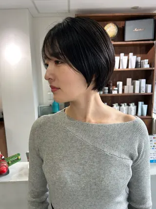 ショート (h)wim ウィムのヘアスタイル