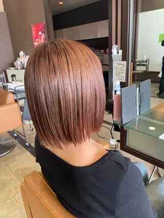 ショート カラー 川上 彩華のネイルデザイン