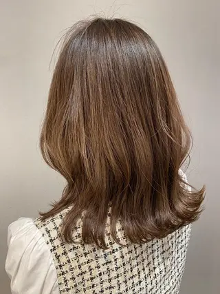 ミディアム unopulir 景山 凌のヘアスタイル