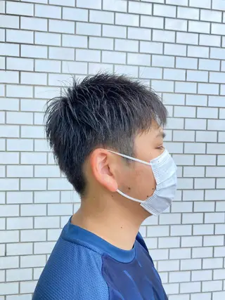 ショート メンズ 堀 広夢のヘアスタイル