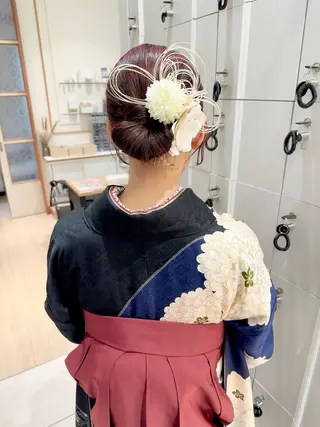 ミディアム ヘアアレンジ 🦖鶴岡 香純🦖のヘアスタイル