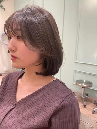 ショート レイヤー／大宮／韓国 🤍AYA🤍のヘアスタイル