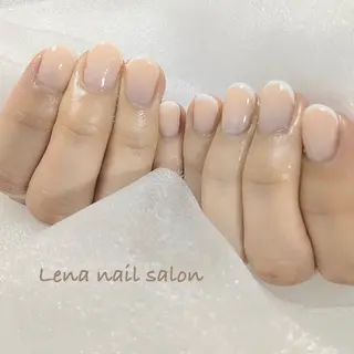 ネイル 自爪育成ネイルケア Lena nailのネイルデザイン