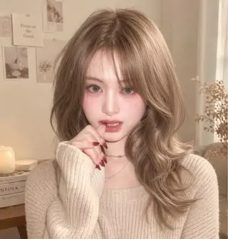 ロング カラー 表参道/透明感カラー 韓国ヘア長田雄希のヘアスタイル
