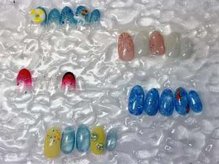 ネイル Queennail 北堀江Yumiのネイルデザイン