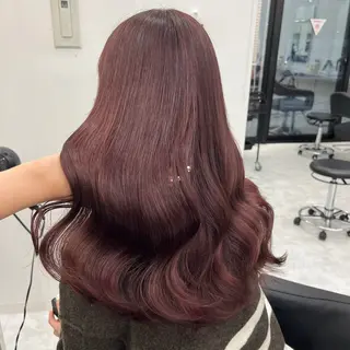 ロング 🍒韓国y2k暖色 NO.1🍒REAのヘアスタイル