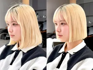 ミディアム 縮毛矯正/艶髪🦋 透明感　ゆうとのヘアスタイル