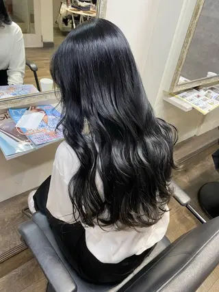 カラー Rena/韓国 /ワンホンヘアのヘアスタイル