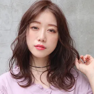 ミディアム ✨ブリーチマスター✨ オクヤマヨウスケのヘアスタイル