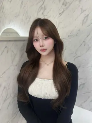 ロング 🐈‍⬛ララモアナ yuri🐈‍⬛のヘアスタイル