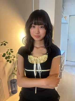 ロング ナナ 福岡美容室のヘアスタイル