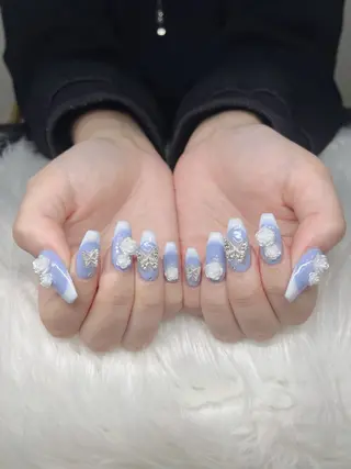 ネイル Lee Nails チップ長さだし専門店のネイルデザイン