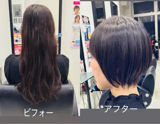 ショート 🎈安藤 光寿🎈のヘアスタイル
