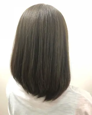 ミディアム カラー コレットヘアー 田中アヤノのヘアスタイル