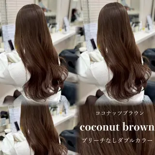 ロング カラー 💕мei 透明感カラー💕のヘアスタイル