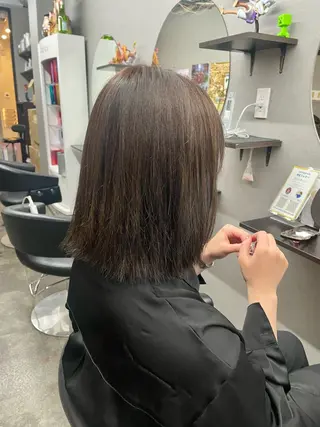 ミディアム カラー 🌹ミラクル美容師 🌹✨クッポ✨のヘアスタイル