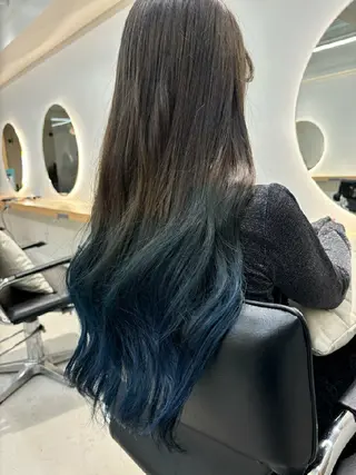 ロング 透明感カラー×髪質改 善✨️町田築✨️のヘアスタイル