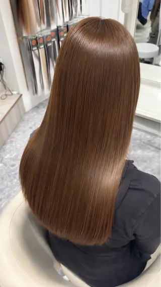 カラー 小川 翠のヘアスタイル